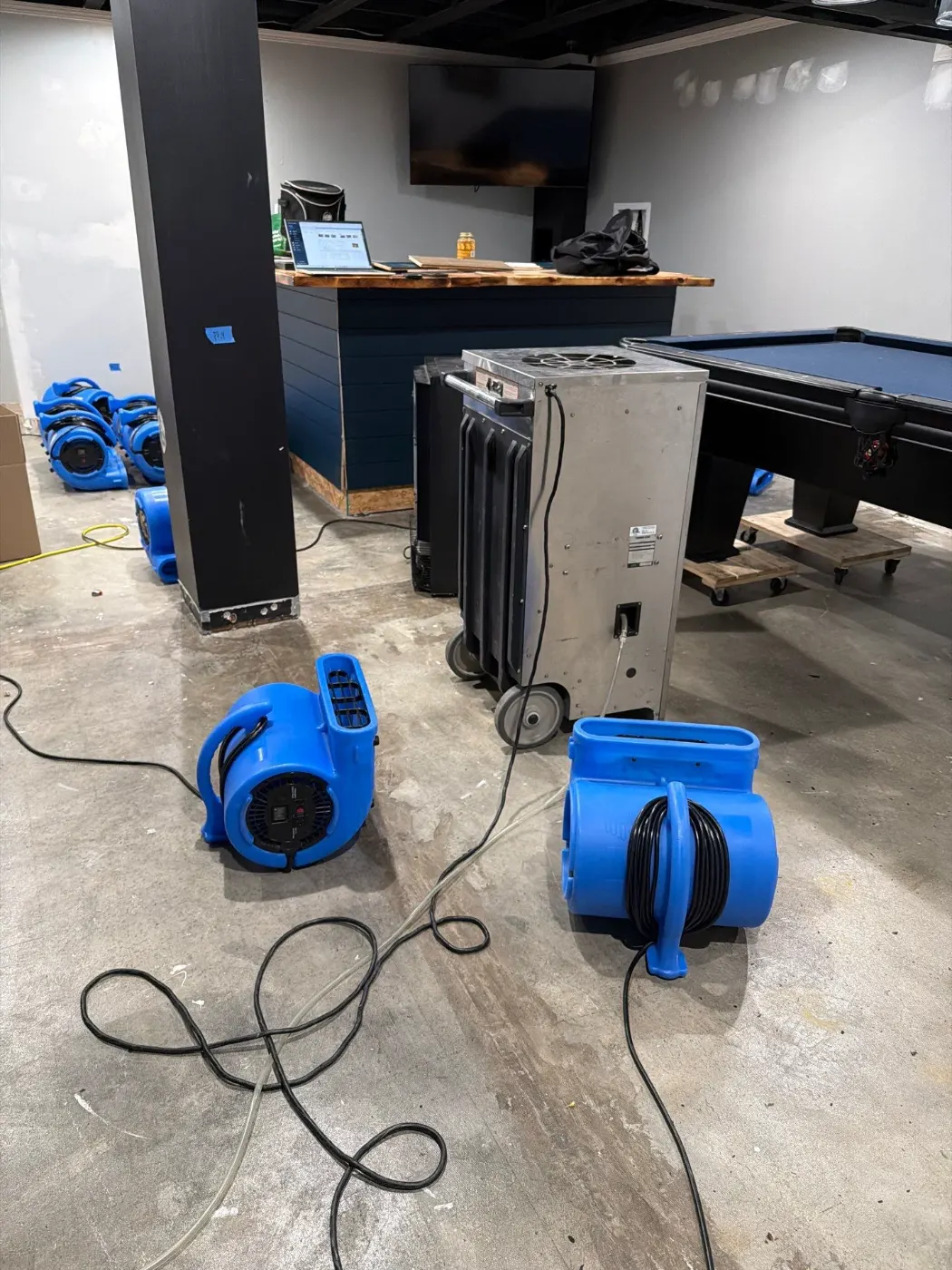 Documented commercial restoration in New Palestine, IN