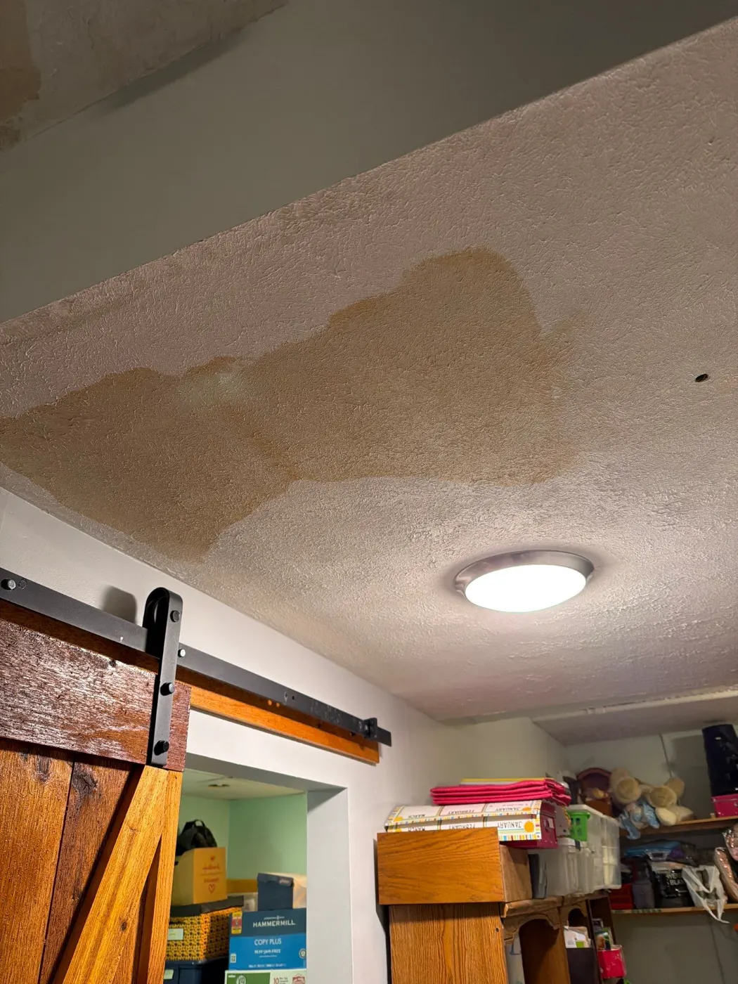 Affected material removal during New Palestine sewage backup remediation